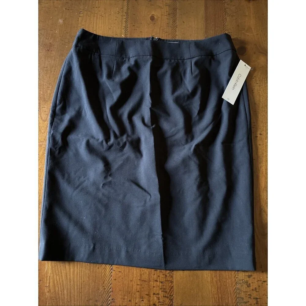 Calvin Klein Black Skirt Size 14 NWT
